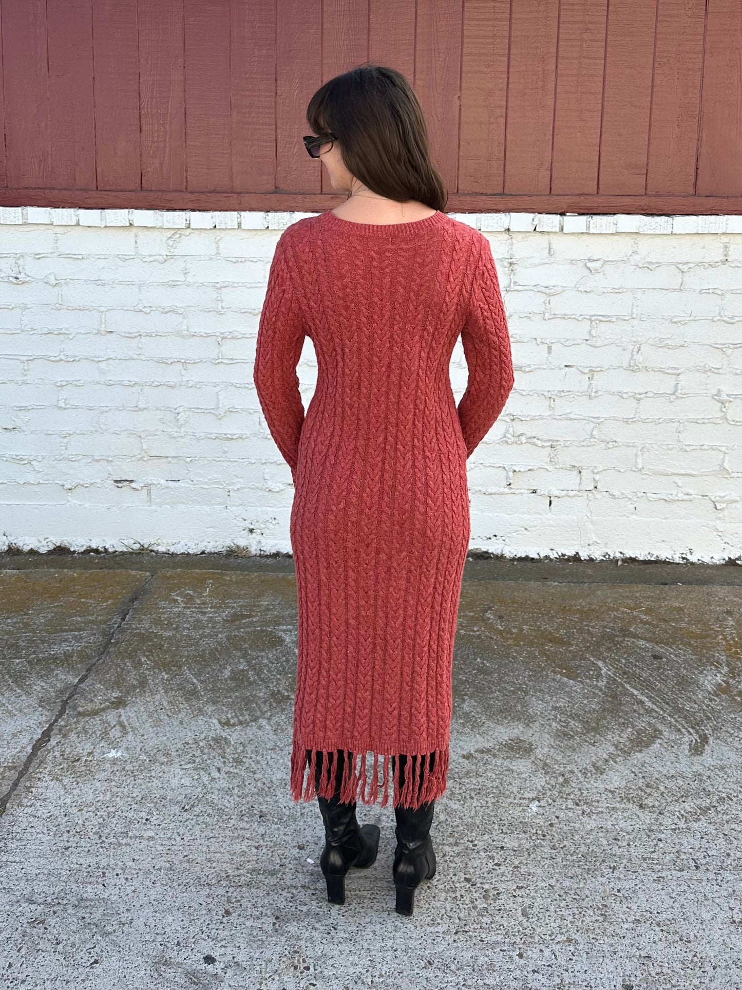 Knit Sweater Dress