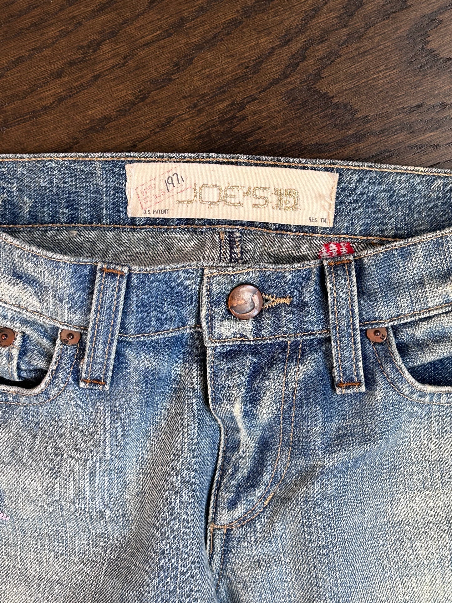 Y2k Joe’s Jeans Embroidered Jeans