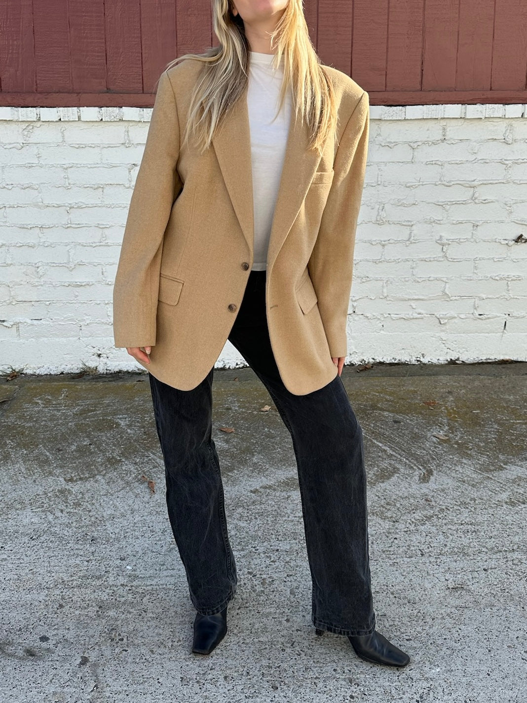 Tan Camel Hair Jacket