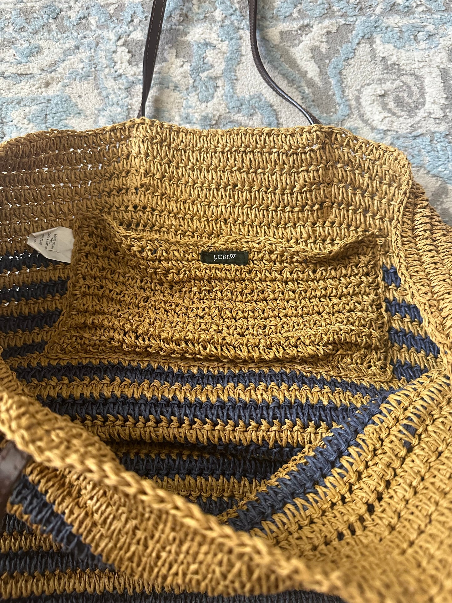 Straw Beach Bag