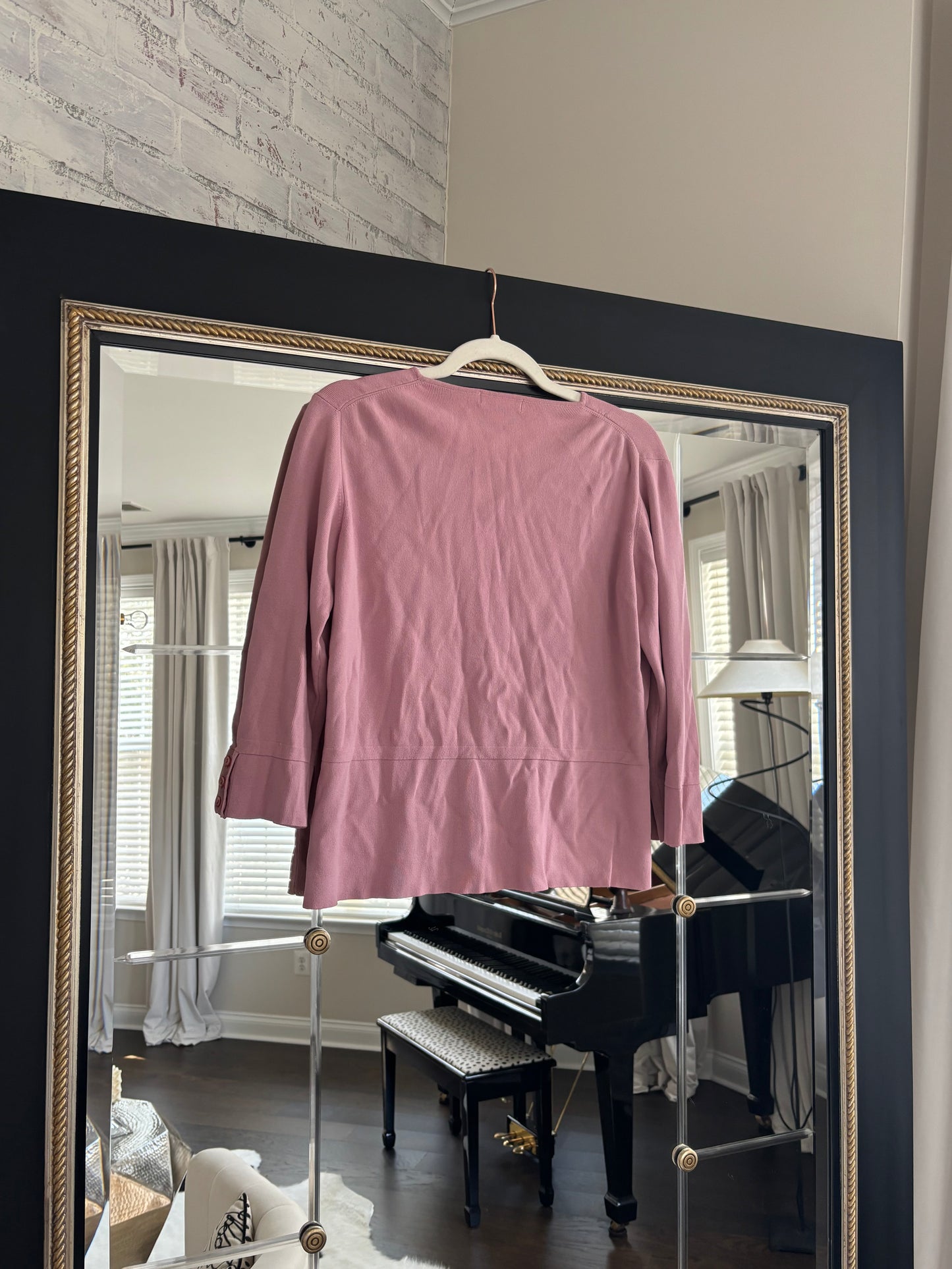 Vintage 90s Pink Cardigan Sweater