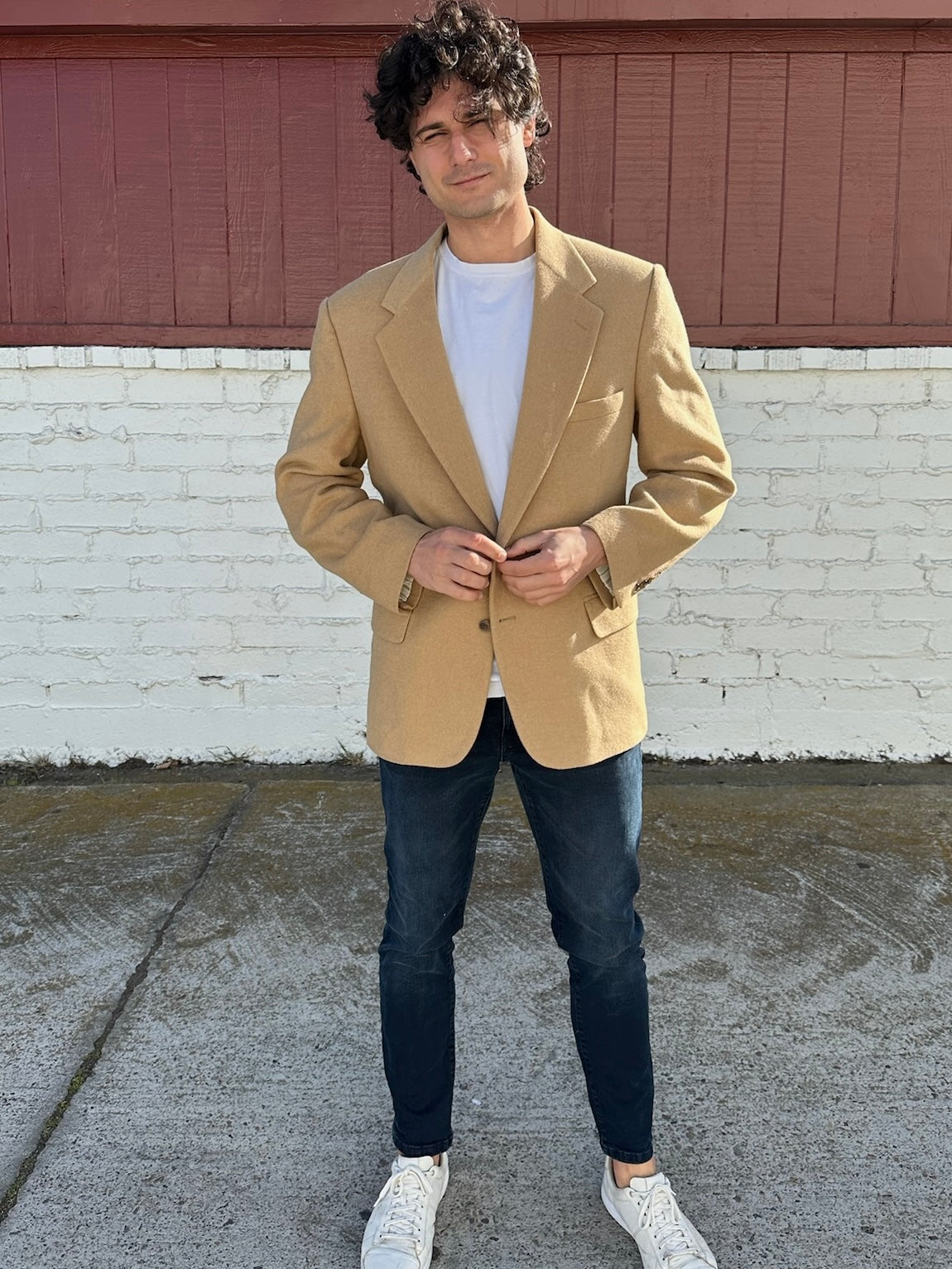 Tan Camel Hair Jacket