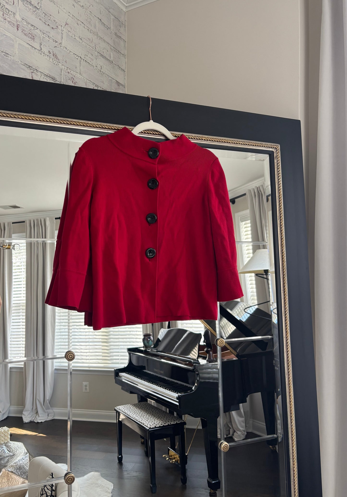 Vintage Red Anne Klein Sweater