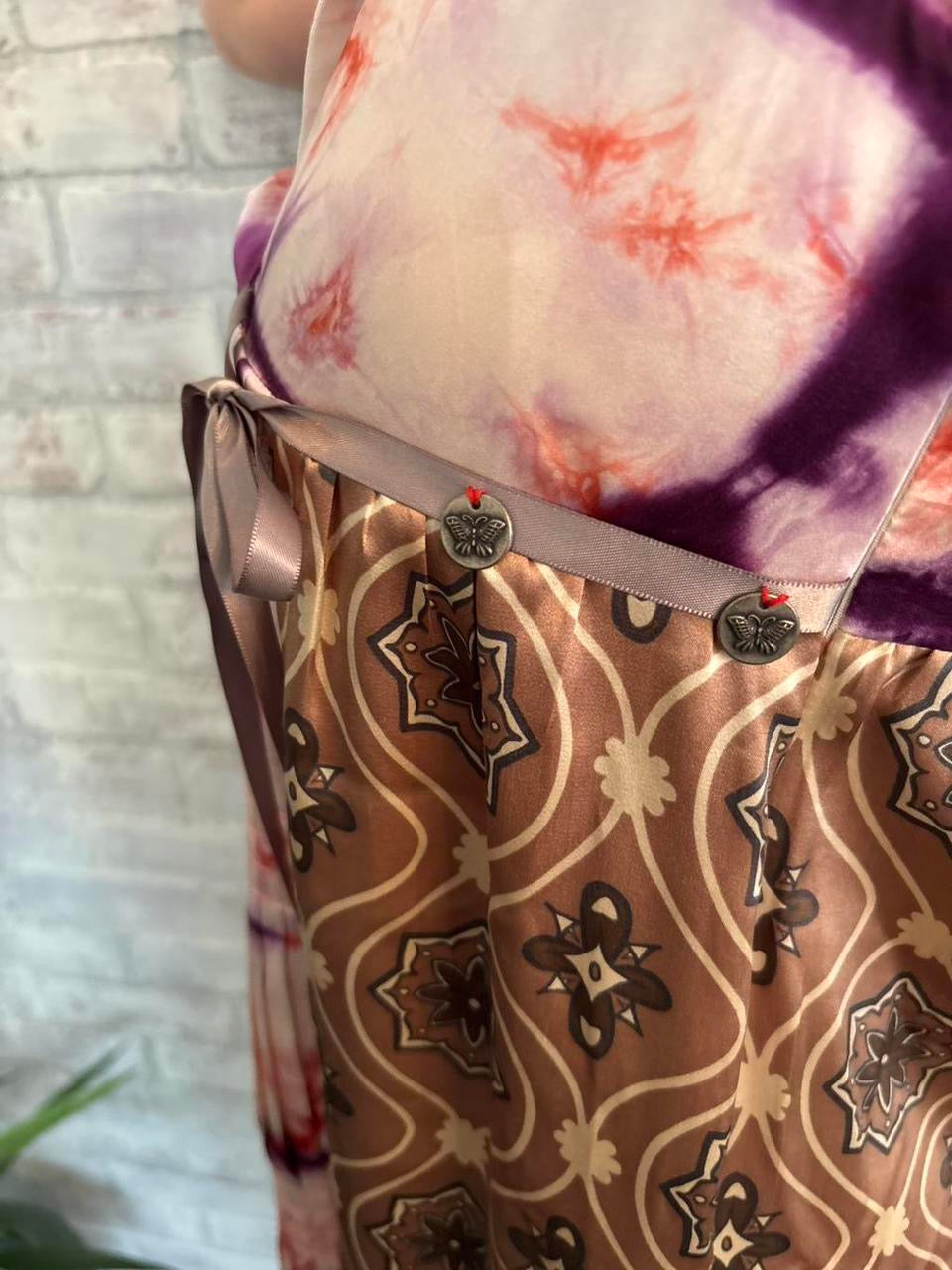 Vintage Tie Dye Dress