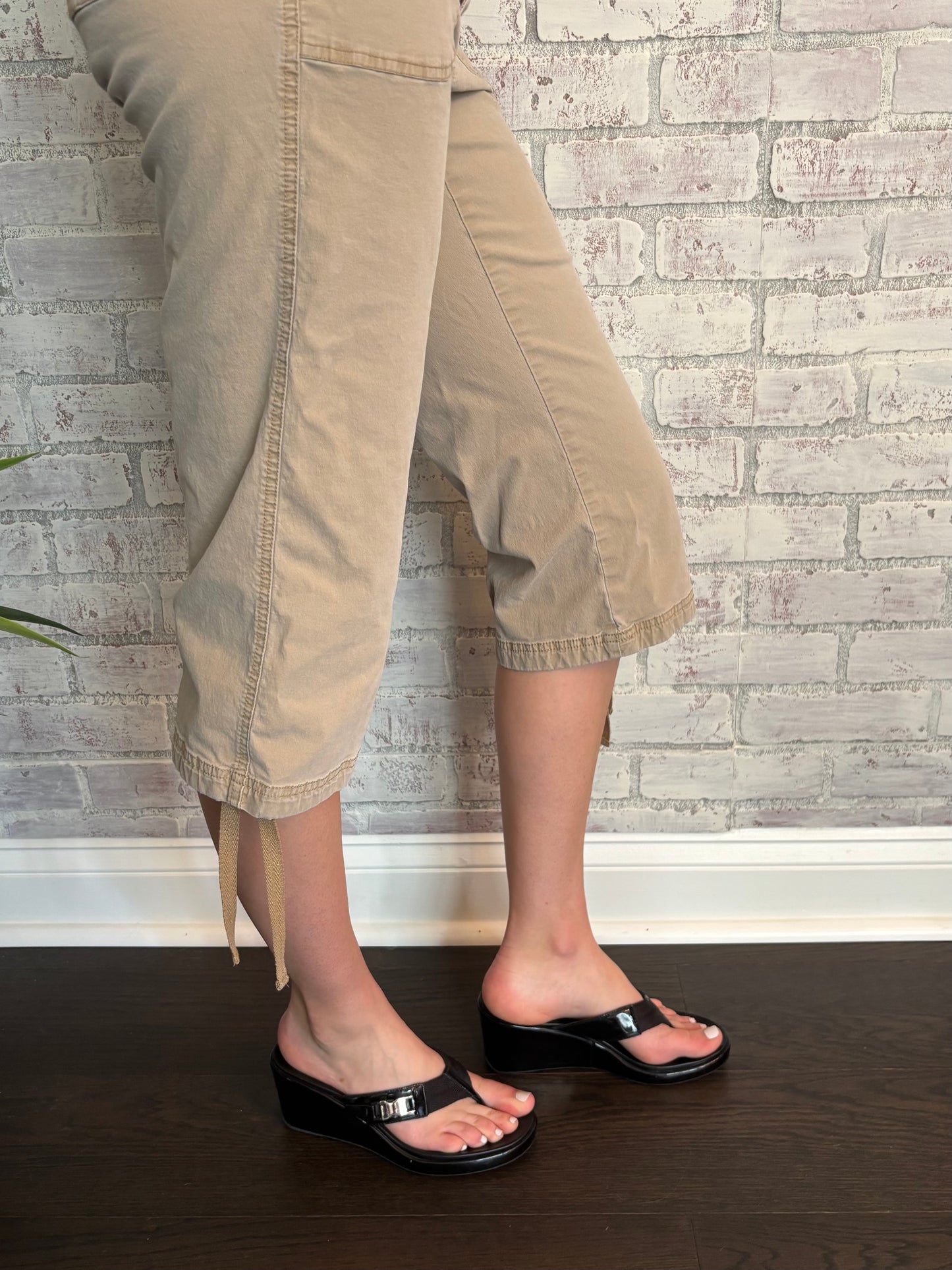 Vintage Prada Sport Wedge Flip Flops