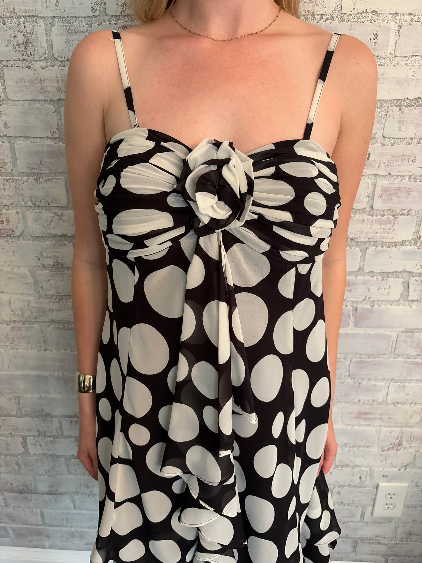 Vintage Y2k Polka Dot Fairy Dress