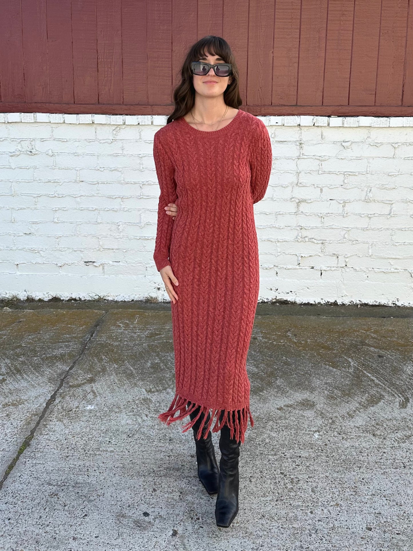 Knit Sweater Dress