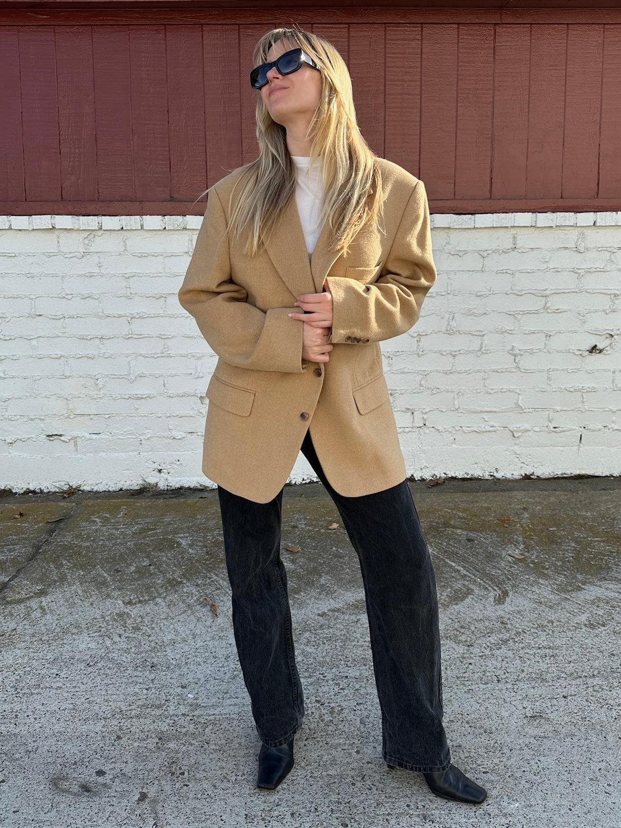 Tan Camel Hair Jacket