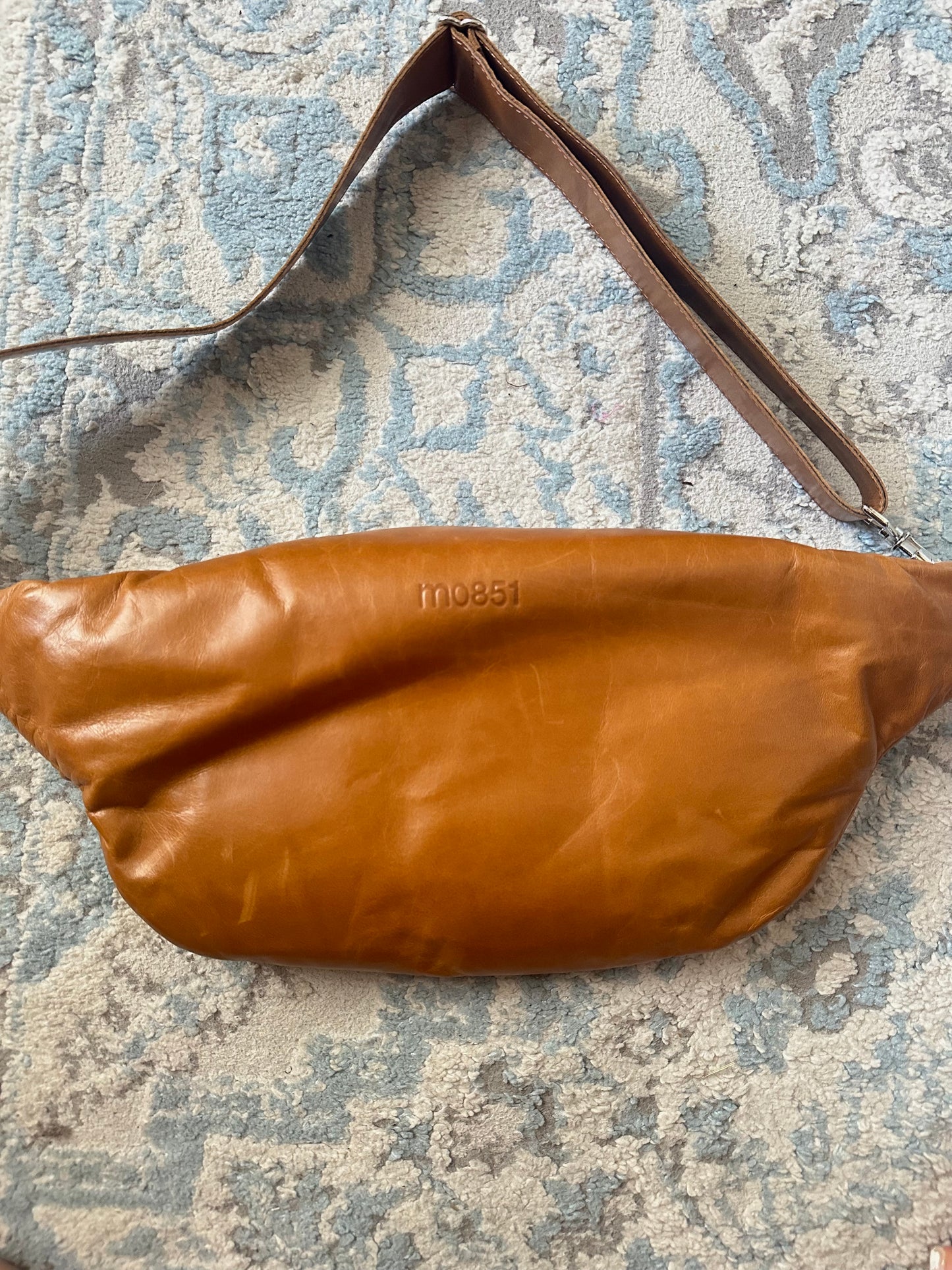 Brown Leather Crossbody Bag