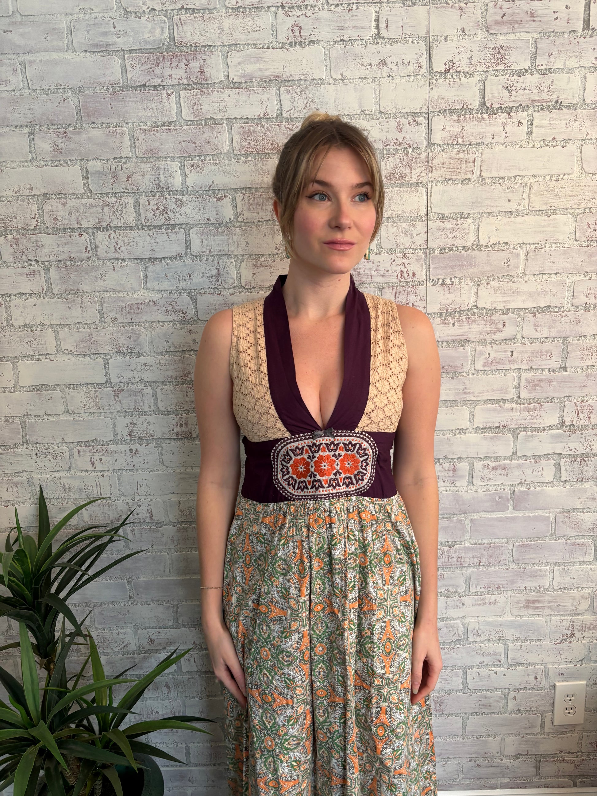 Vintage Boho Maxi Dress to la mer vintage Vintage Boho Maxi Dress to la mer vintage