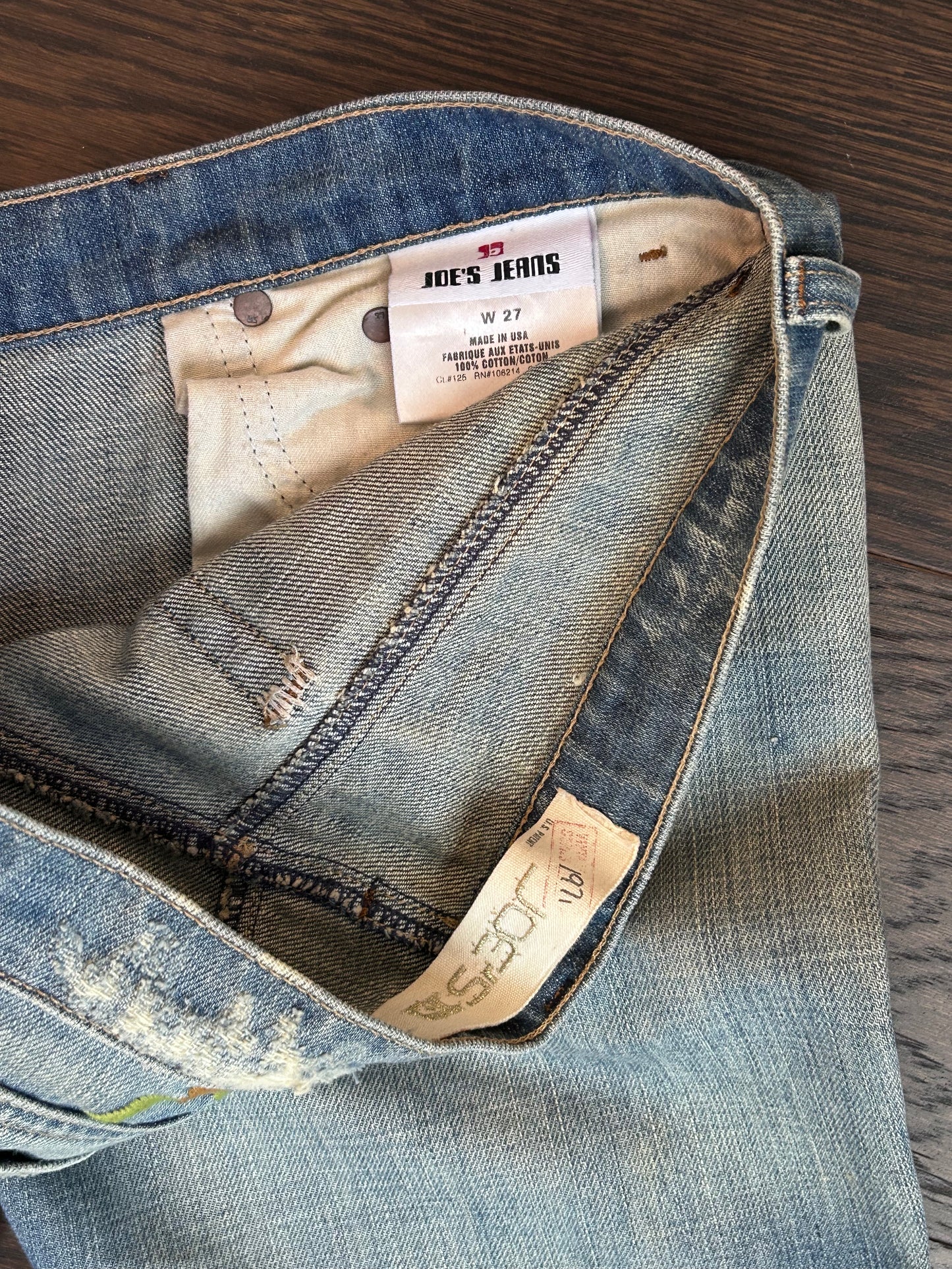 Y2k Joe’s Jeans Embroidered Jeans