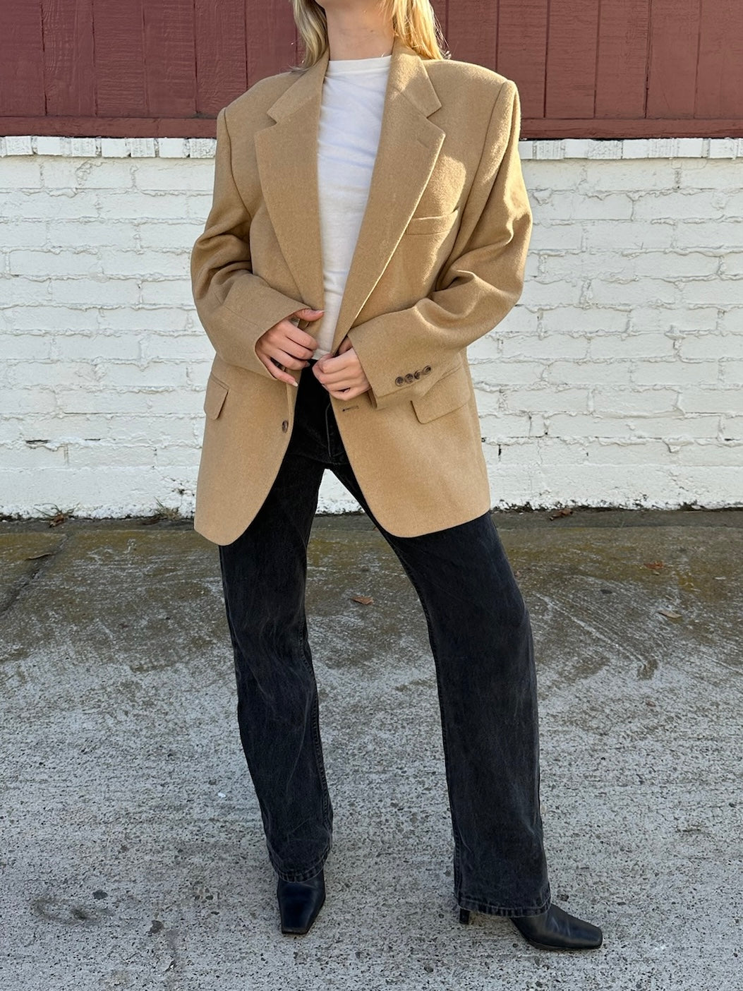 Tan Camel Hair Jacket