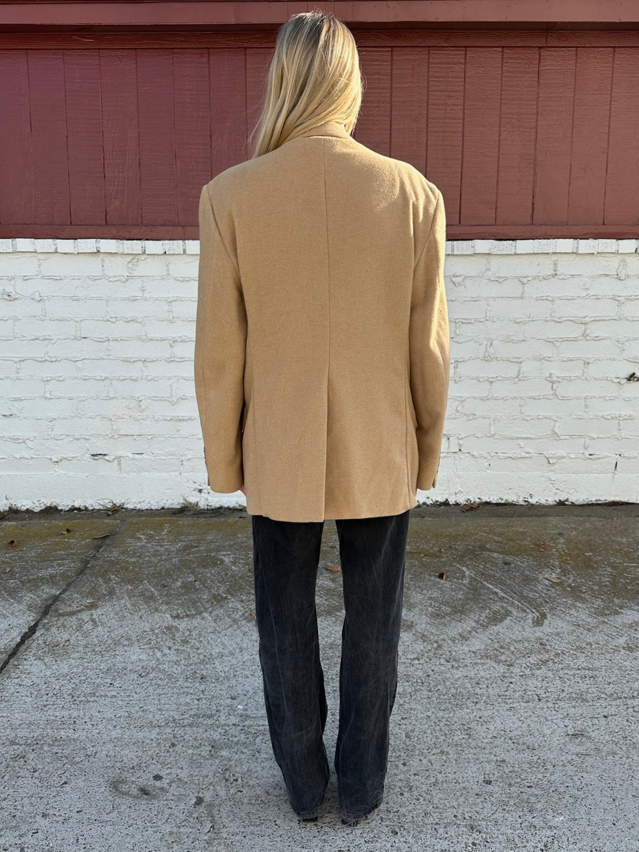 Tan Camel Hair Jacket