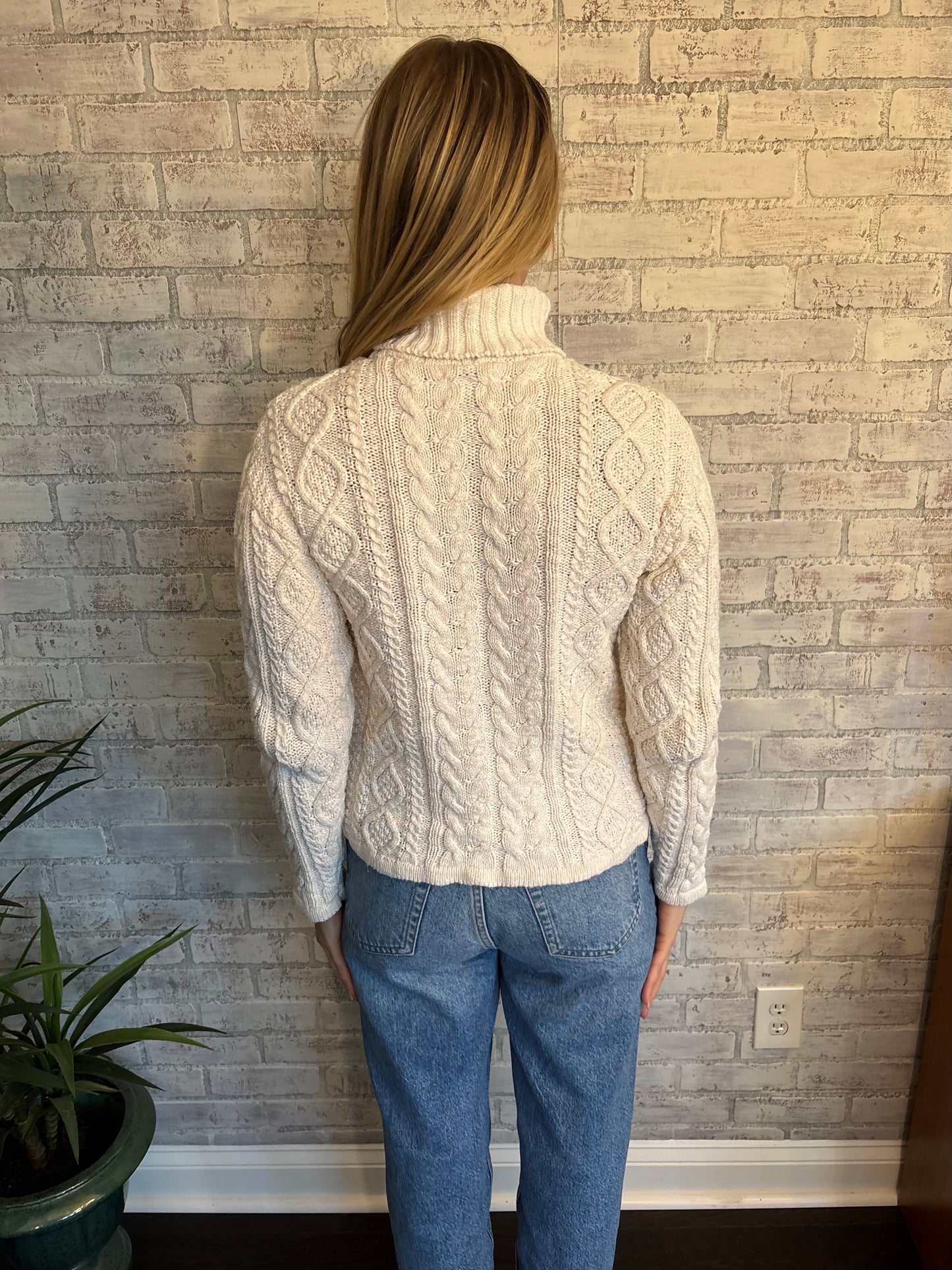 Vintage Cable Knit Sweater