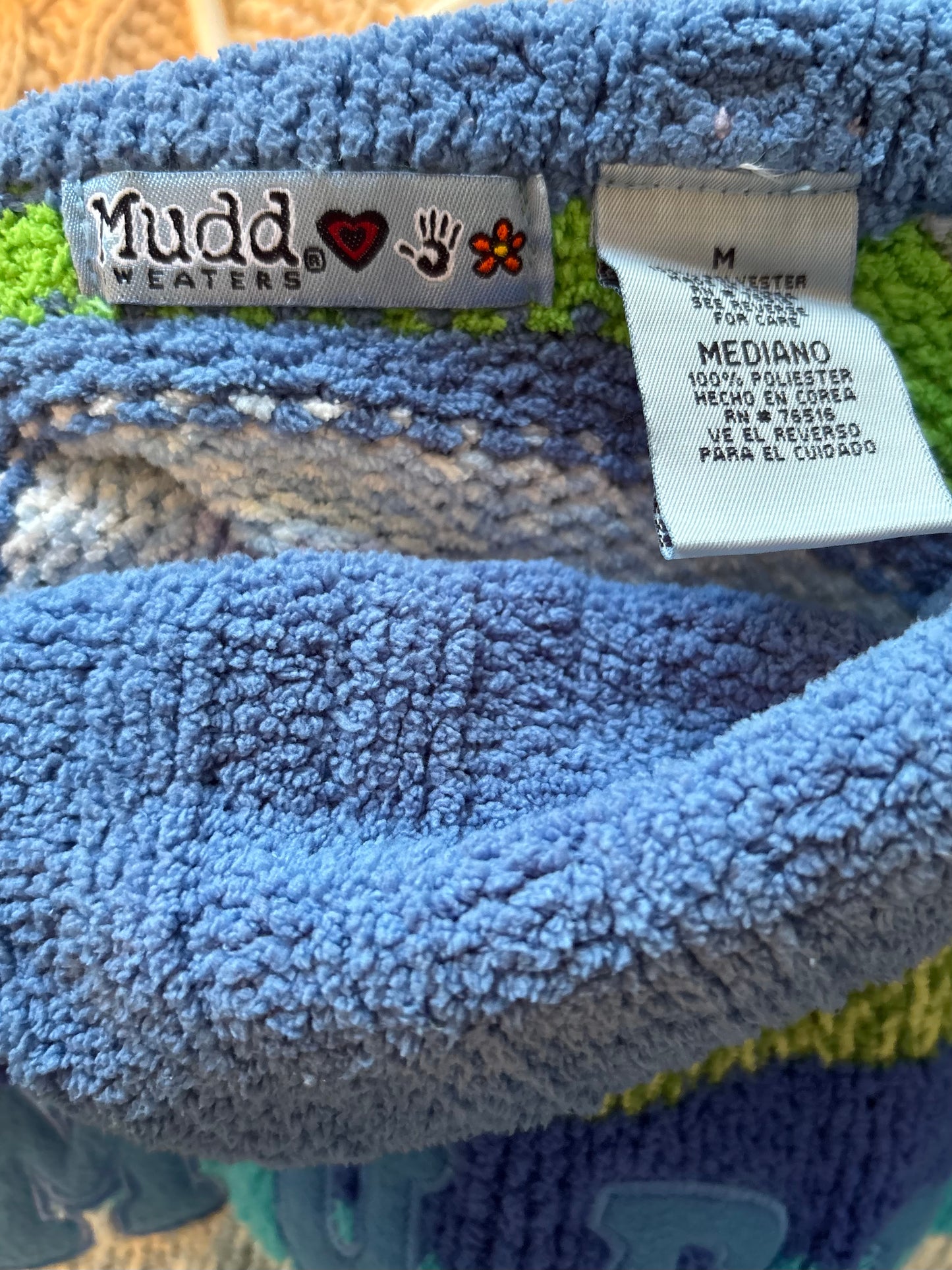 Y2k Mudd Striped Turtleneck Sweater