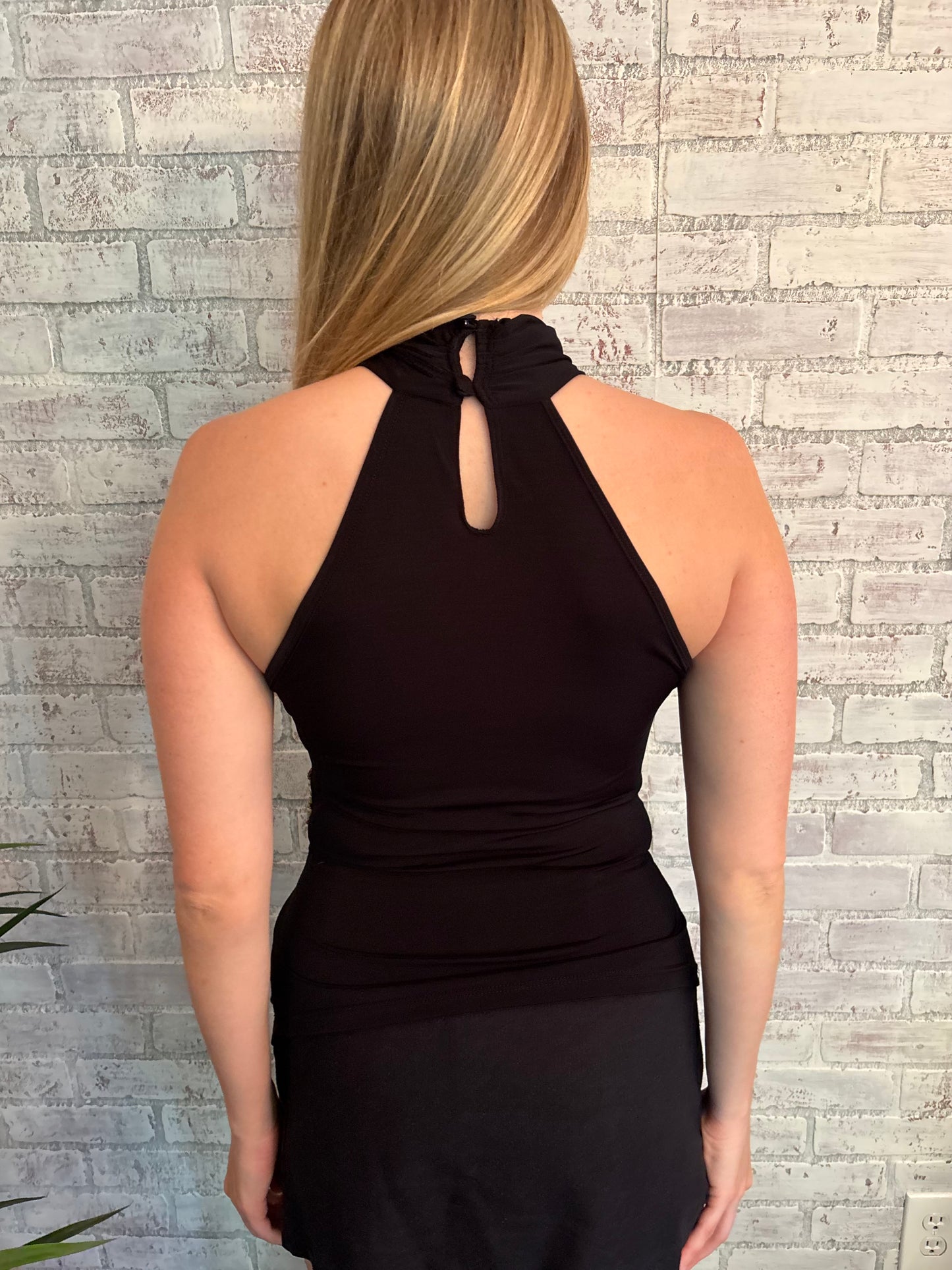 Vintage Sheer Bejeweled Top