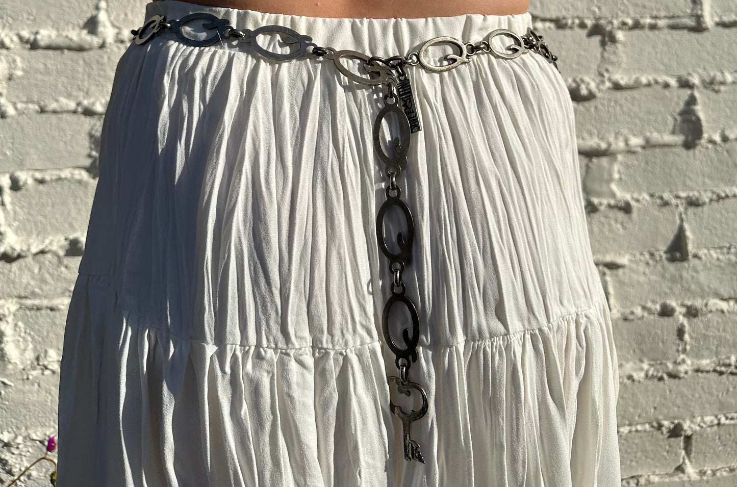 Silver Chain Belt