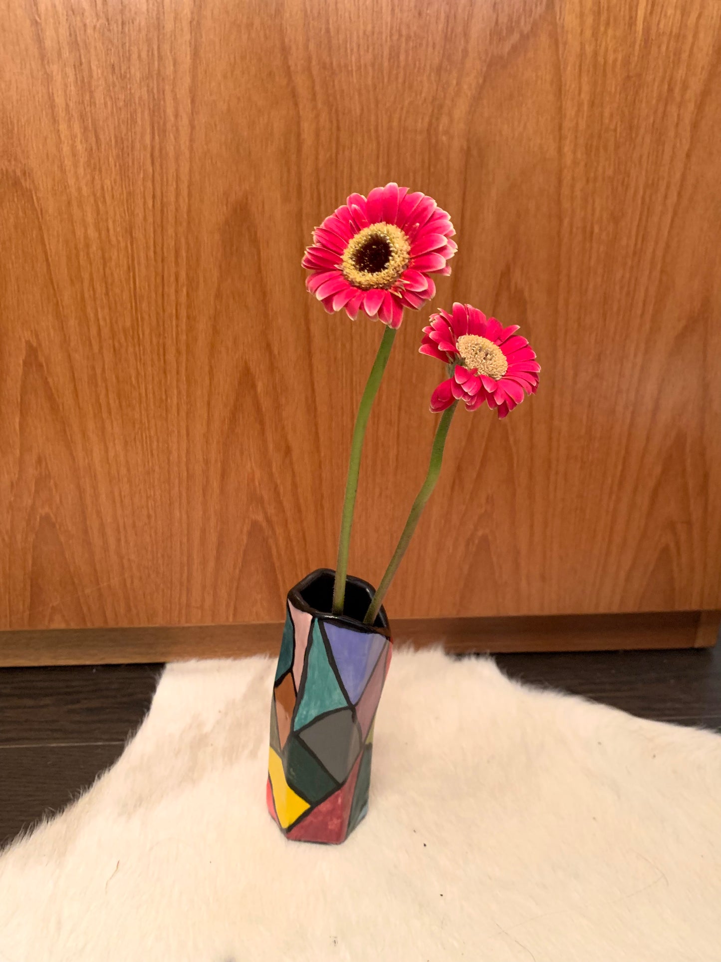 Multicolor Vase