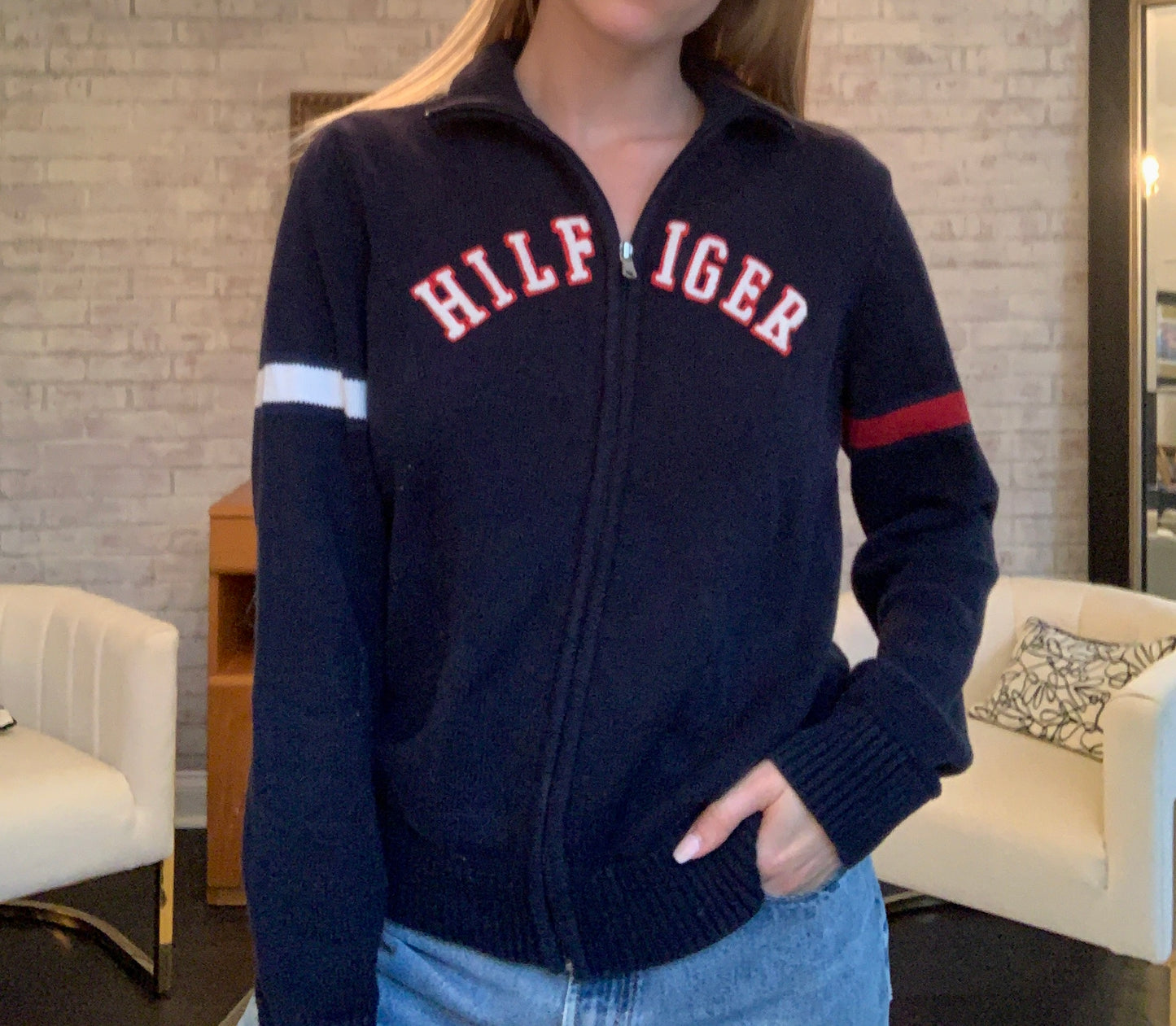 Vintage Tommy Hilfiger Zip Up