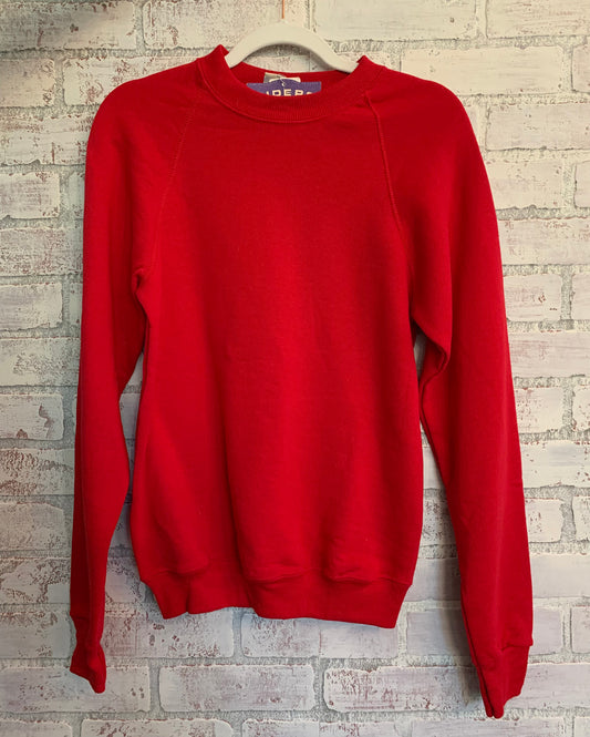 Deadstock Riders Red Crew Neck