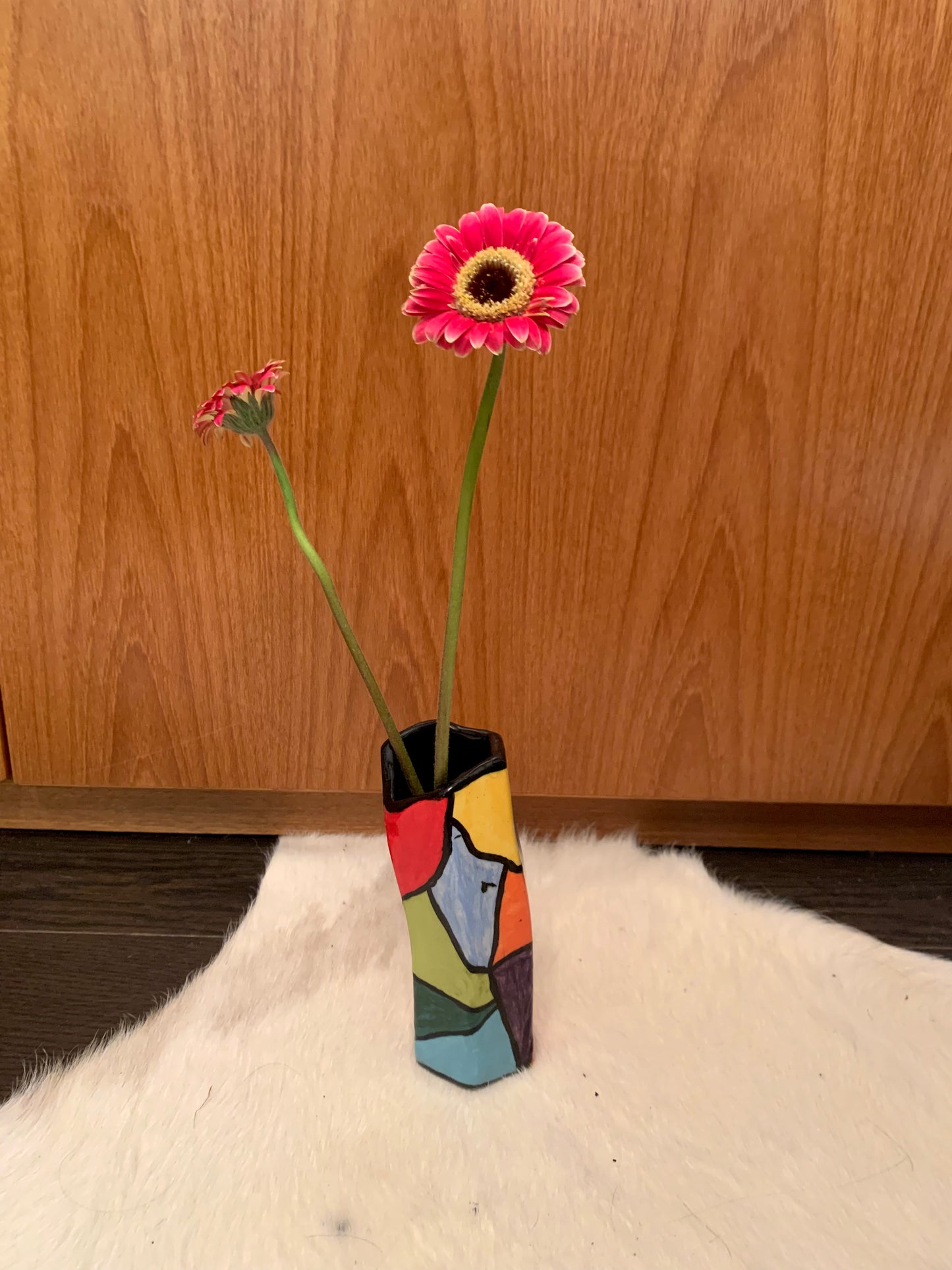 Multicolor Vase