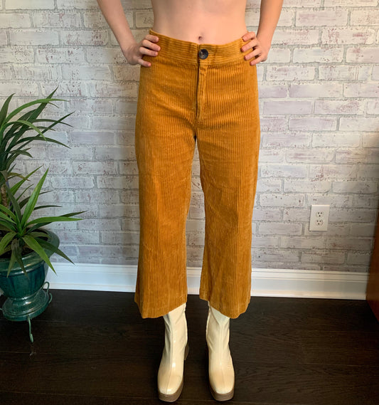 Yellow Corduroy Pants