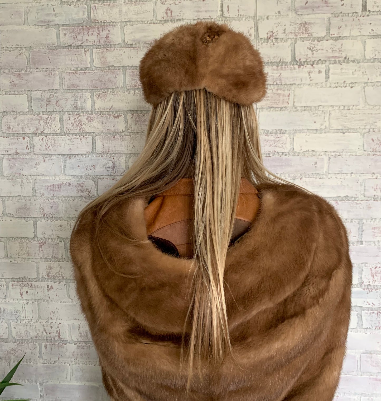 Vintage Mink Fur Hat