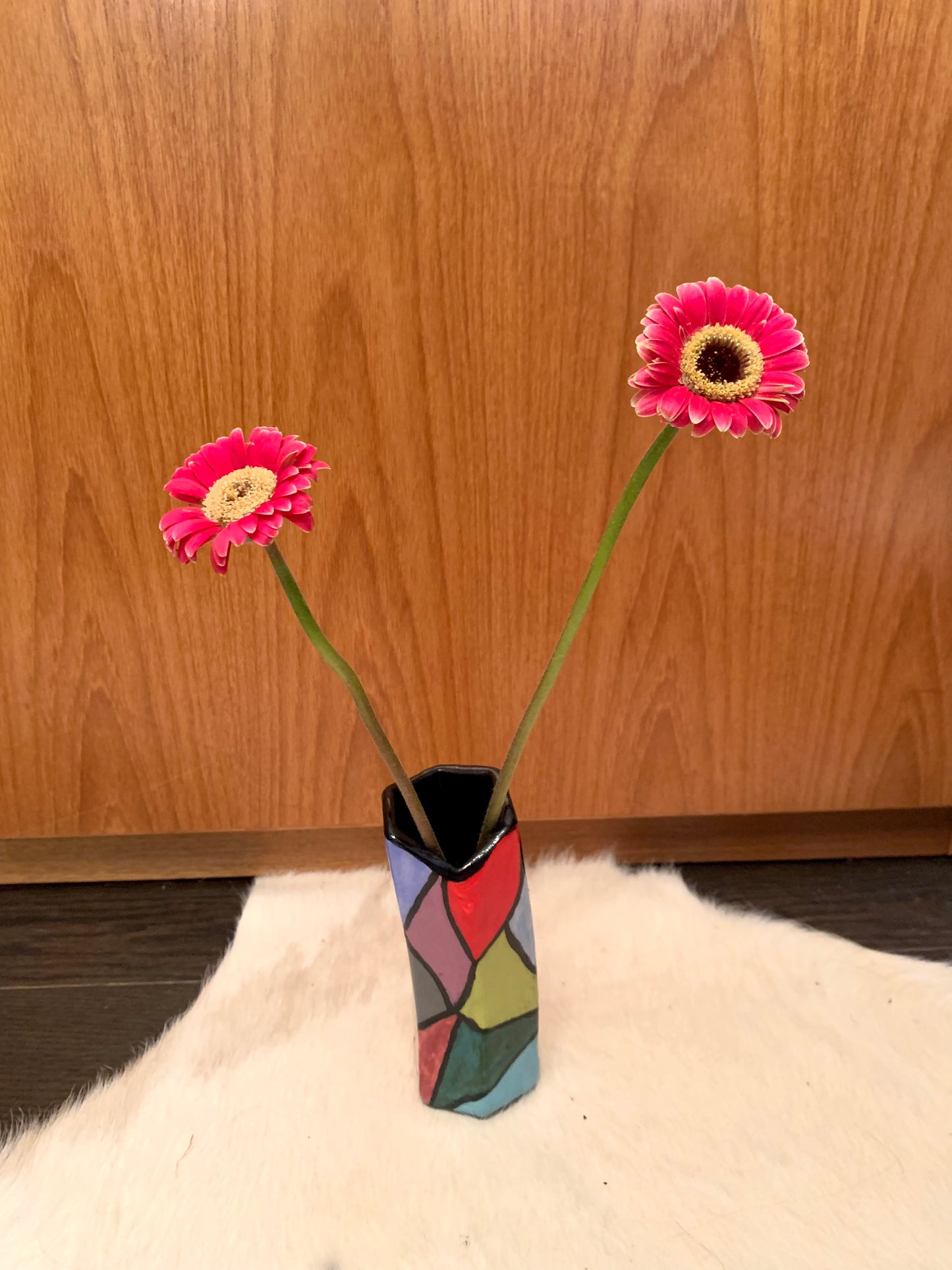 Multicolor Vase