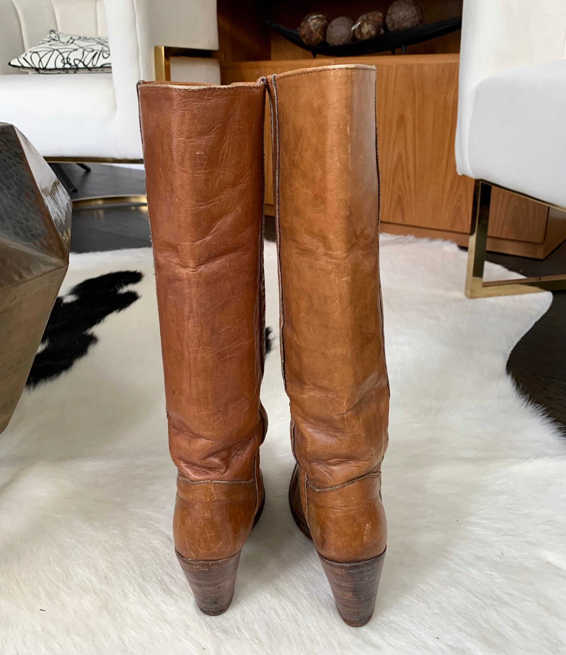 Vintage frye clearance boots