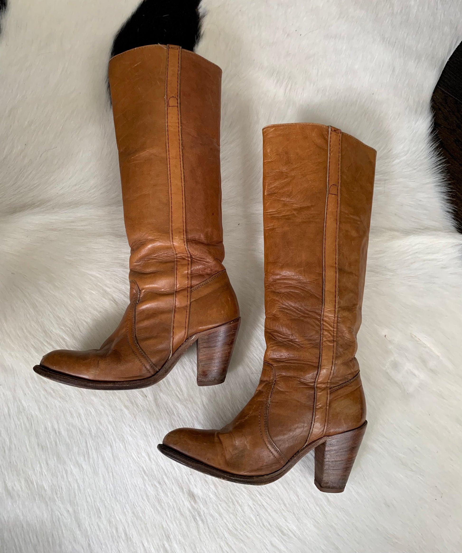 Vintage frye boots sale online