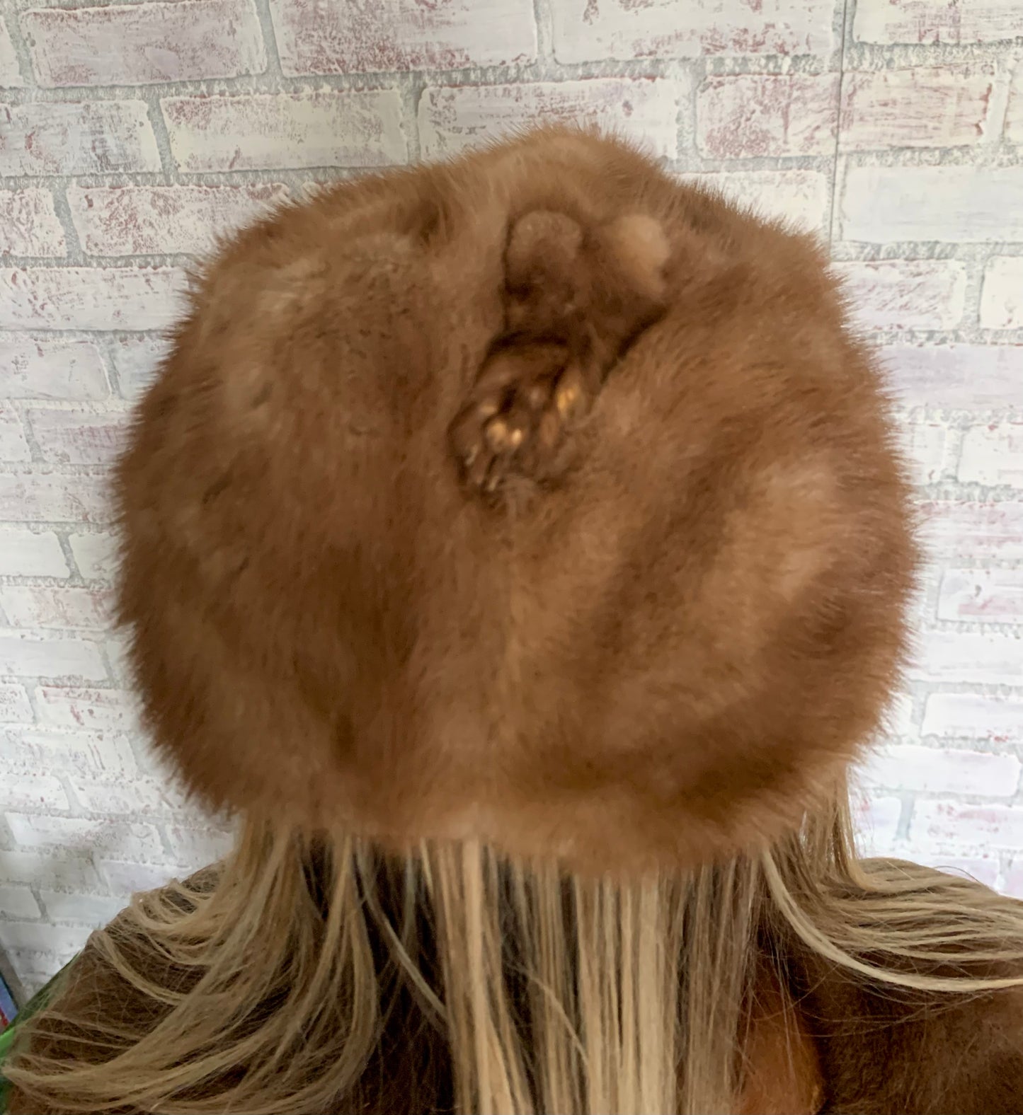 Vintage Mink Fur Hat