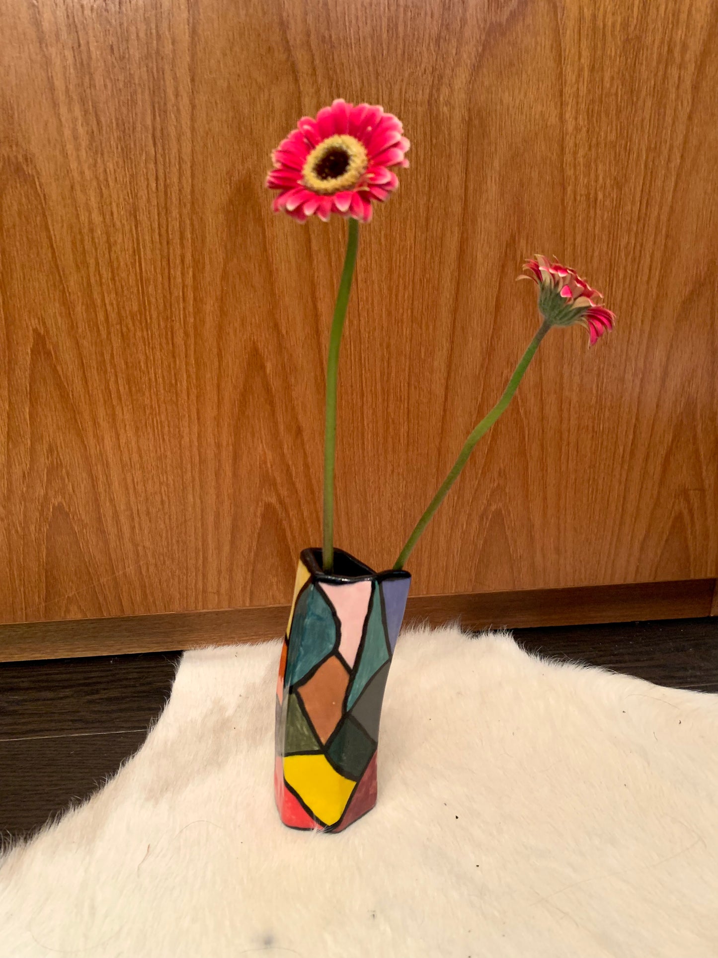 Multicolor Vase