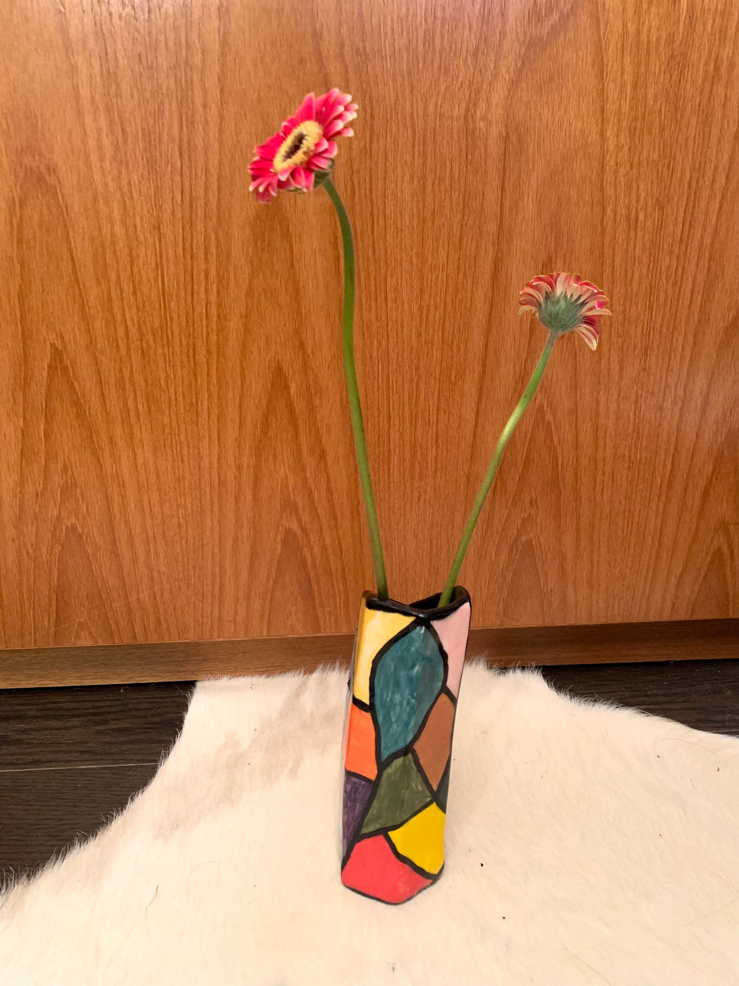 Multicolor Vase