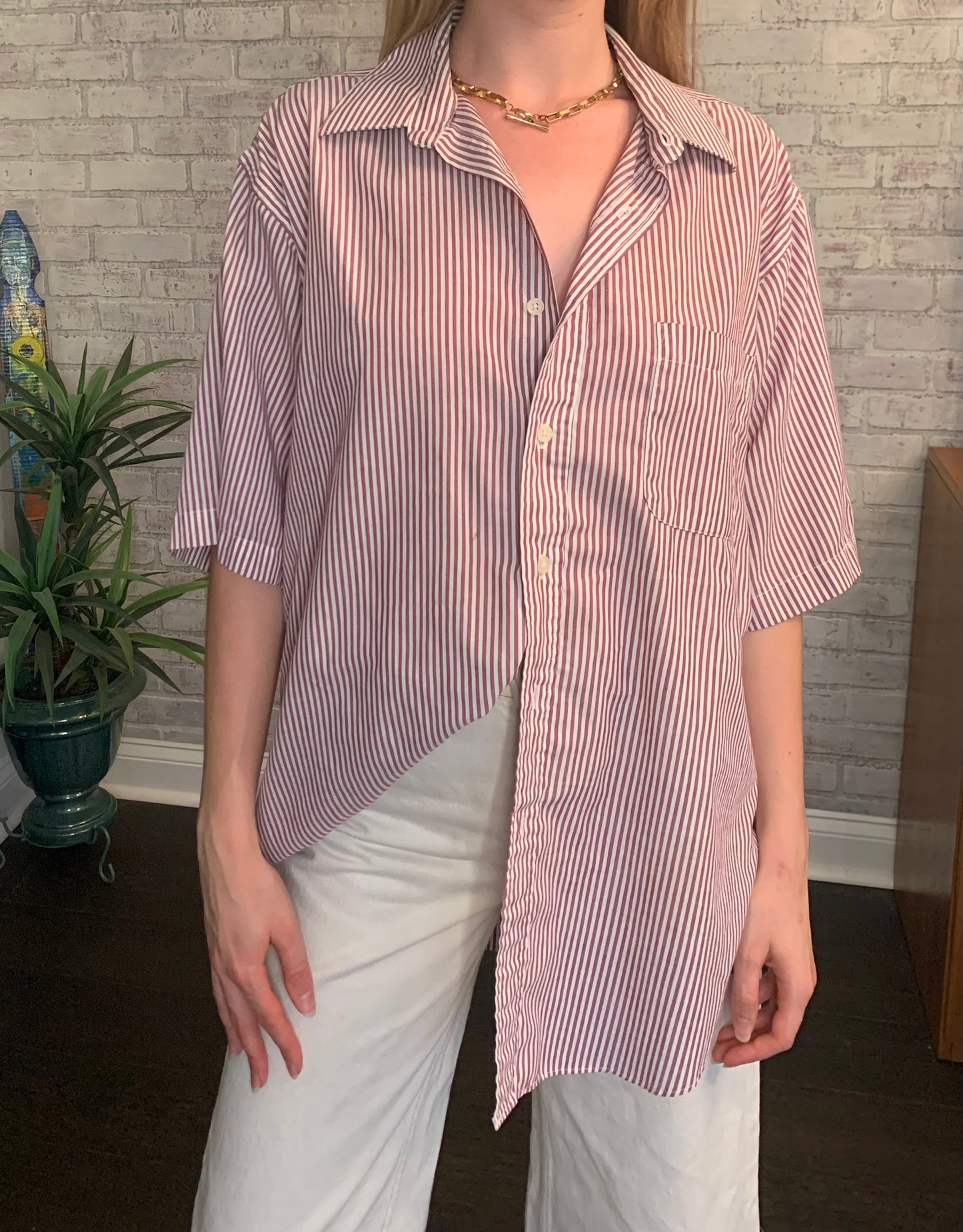 Striped Button Down