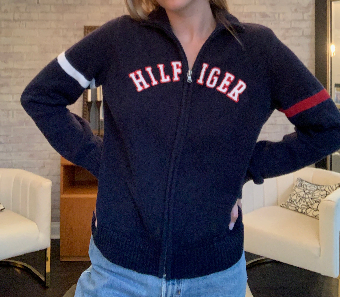 Vintage Tommy Hilfiger Zip Up